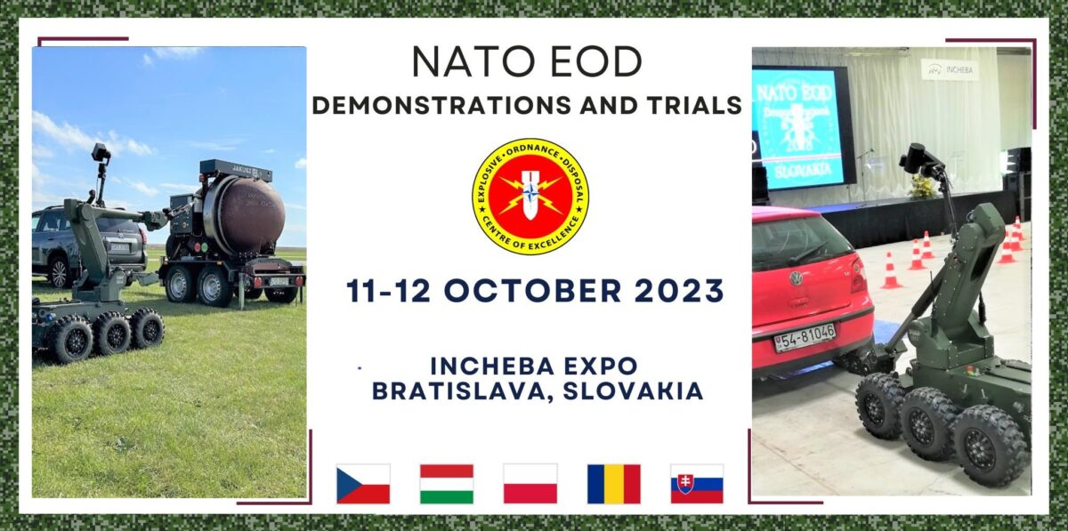 Łukasiewicz – PIAP na NATO EOD Demo 2023 w Bratysławie